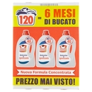 Omino Bianco - Detersivo Lavatrice Igienizzante Liquido, 40 Lavaggi, 3 x 2000 ml
